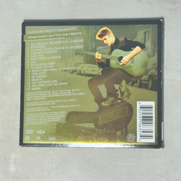 Justin Bieber CD Bundle Lot of 5 *Posters Included w Believe Album* - Picture 4 of 16